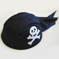 Pirate Hat Felt w/Skull